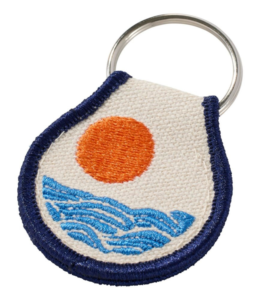 Embroidered Patch Charm, Sun & Waves | L.L. Bean