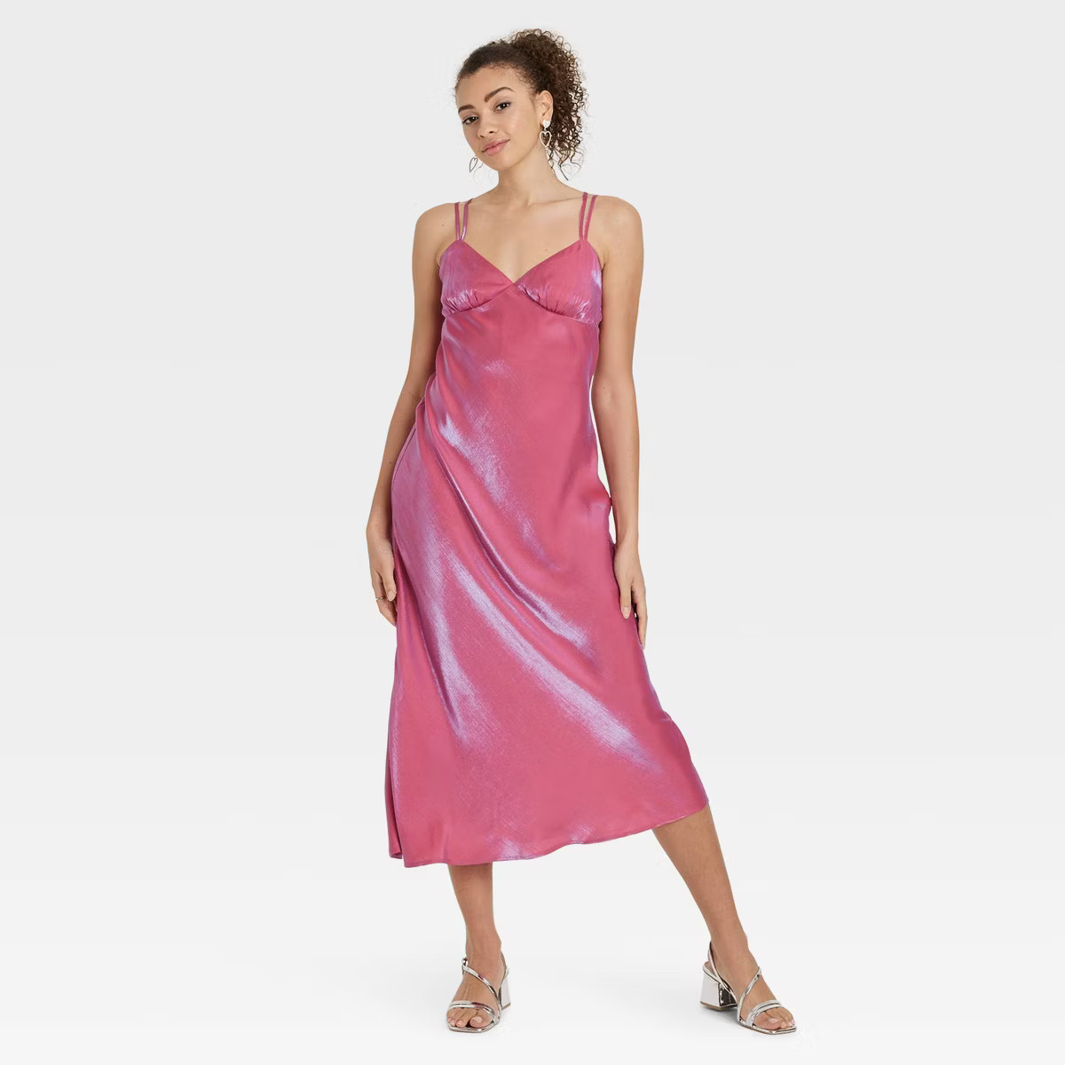 Women's Iridescent Maxi Slip Dress - Wild Fable™ | Target
