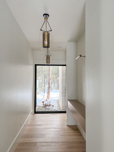 Why not make a hallway gorgeous? The window really does it…. Sharing the lighting we used for this space. 

#LTKhome #LTKstyletip #LTKFind