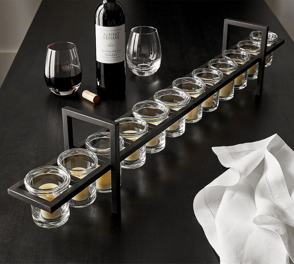 Hayes Floating Candleholder Centerpiece | Pottery Barn (US)