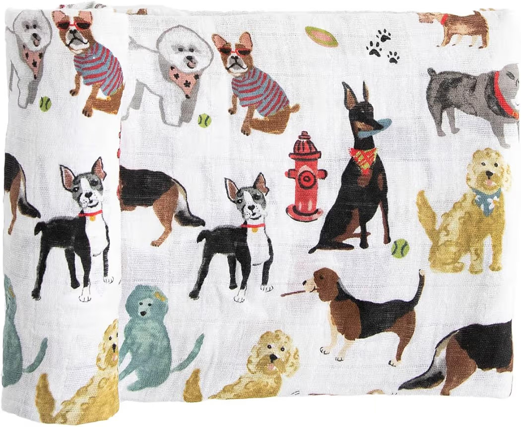 Little Unicorn Premium Cotton Swaddle Baby Blanket | Breathable Fabric | for swaddling, Play, Nur... | Amazon (US)