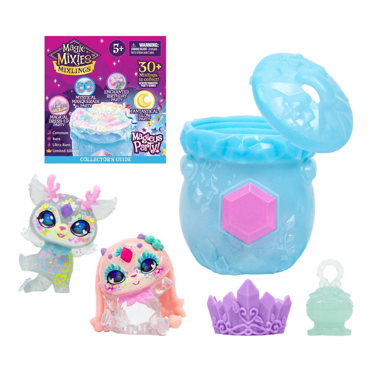 Magic Mixies Mixlings Magicus Party Collector's Fizz & Reveal 2pk Cauldron | Target