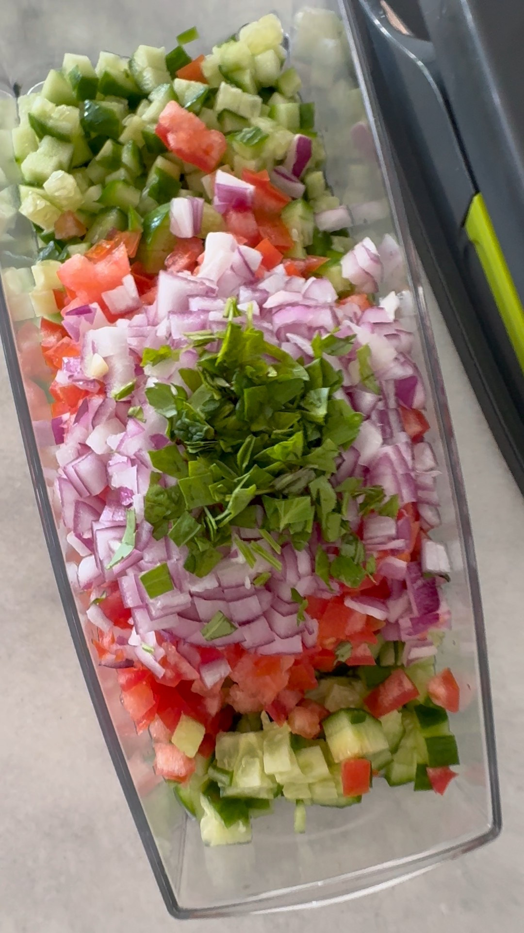 This chopper saved me lots of time chopping this salad!  

#LTKHome