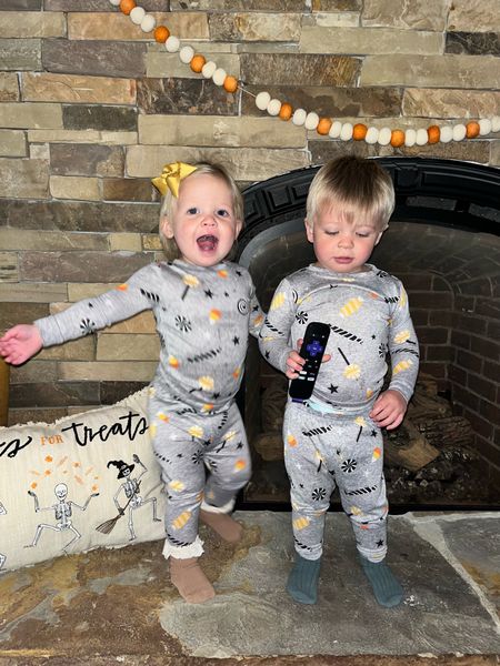How we feel about this cooler weather 🫶🏼😻🎃 shop the cutest Halloween Jammie’s! 

#LTKSeasonal #LTKbaby #LTKkids