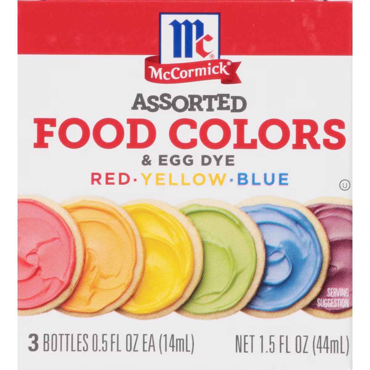 McCormick Assorted Food Colors and Egg Dye - 1.5 fl oz | Target