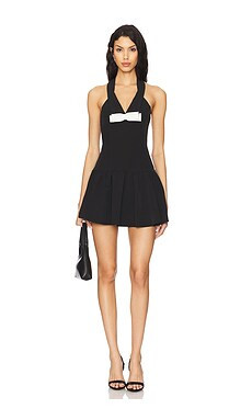 MORE TO COME Gigi Mini Dress in Black from Revolve.com | Revolve Clothing (Global)