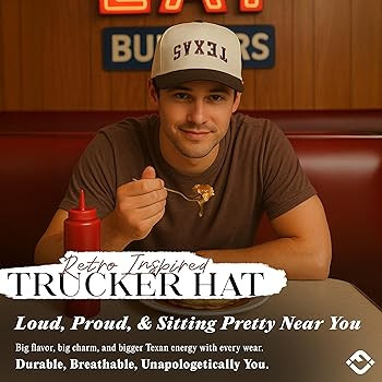 Funky Junque Vintage Canvas Snapback Hat - Adjustable 2 Tone Cap for Men Women - Put It On My, Co... | Amazon (US)