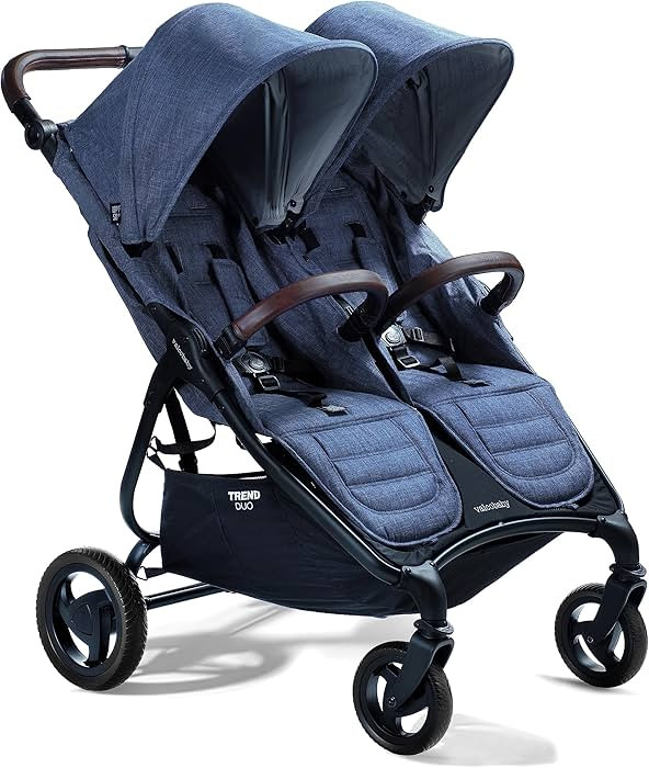 Valco Baby Trend Duo Light Weight Side by Side Double Stroller 2025 (Denim Blue) - Easy and Compa... | Amazon (US)