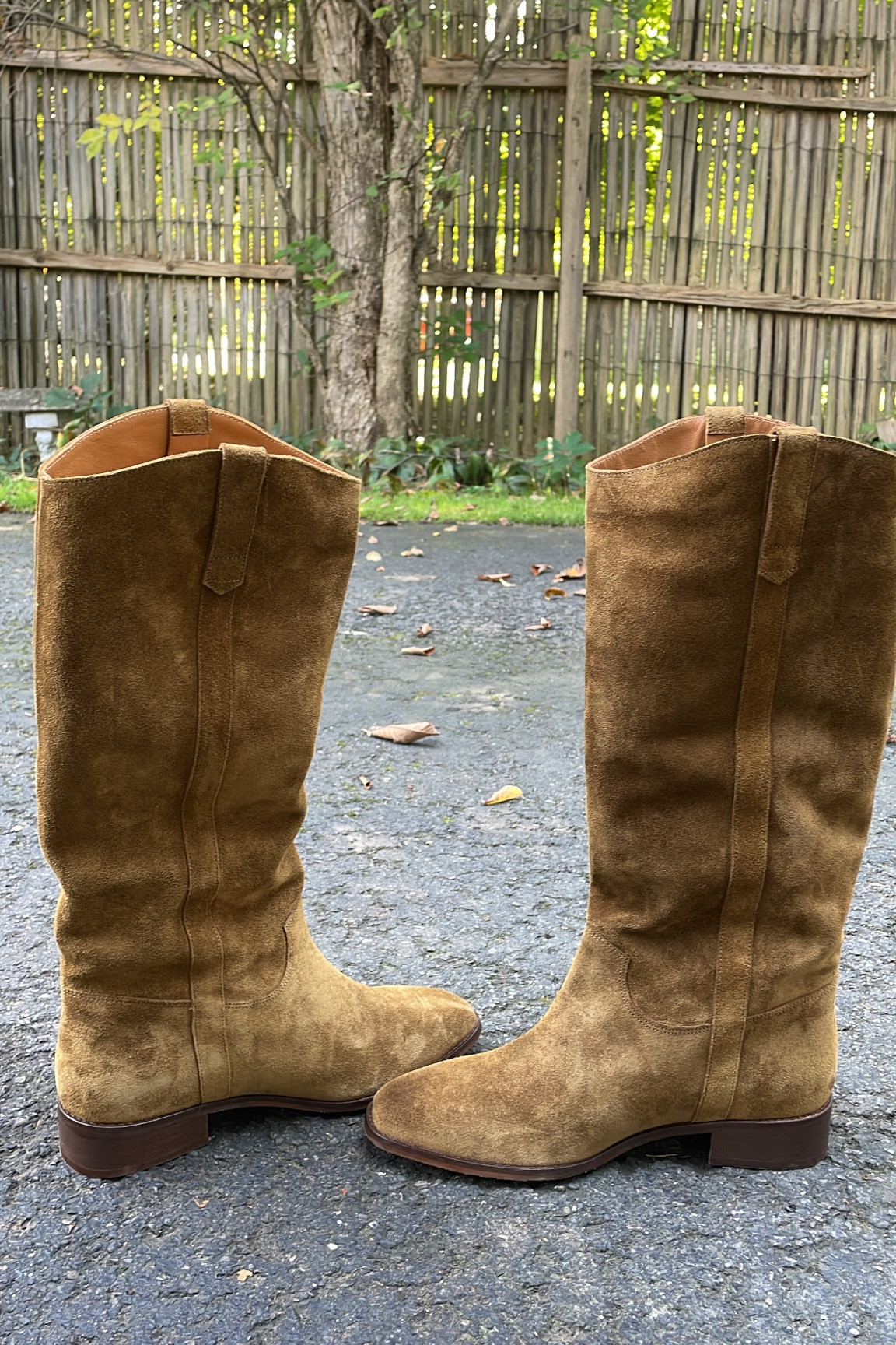 Western boots, tall boots, perfect fall boots, sezane, suede boots, leather boots, brown boots, staple piece 

#LTKSeasonal #LTKShoeCrush