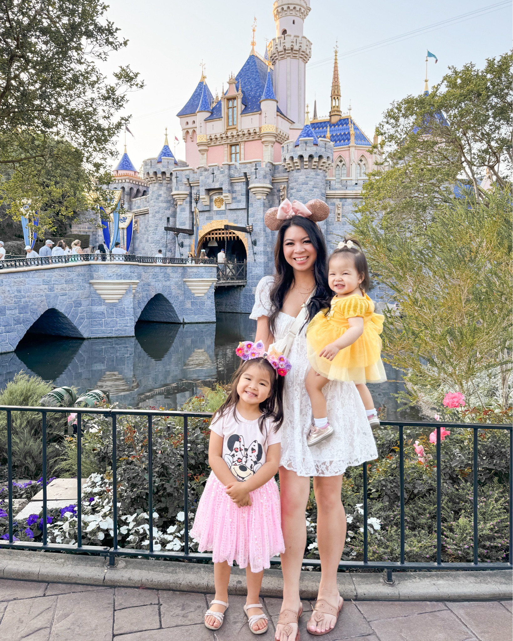 Disneyland family outfits! 

Sandals, white dress, travel outfit, summer dress, vacation outfit 

#LTKStyleTip #LTKTravel #LTKFamily