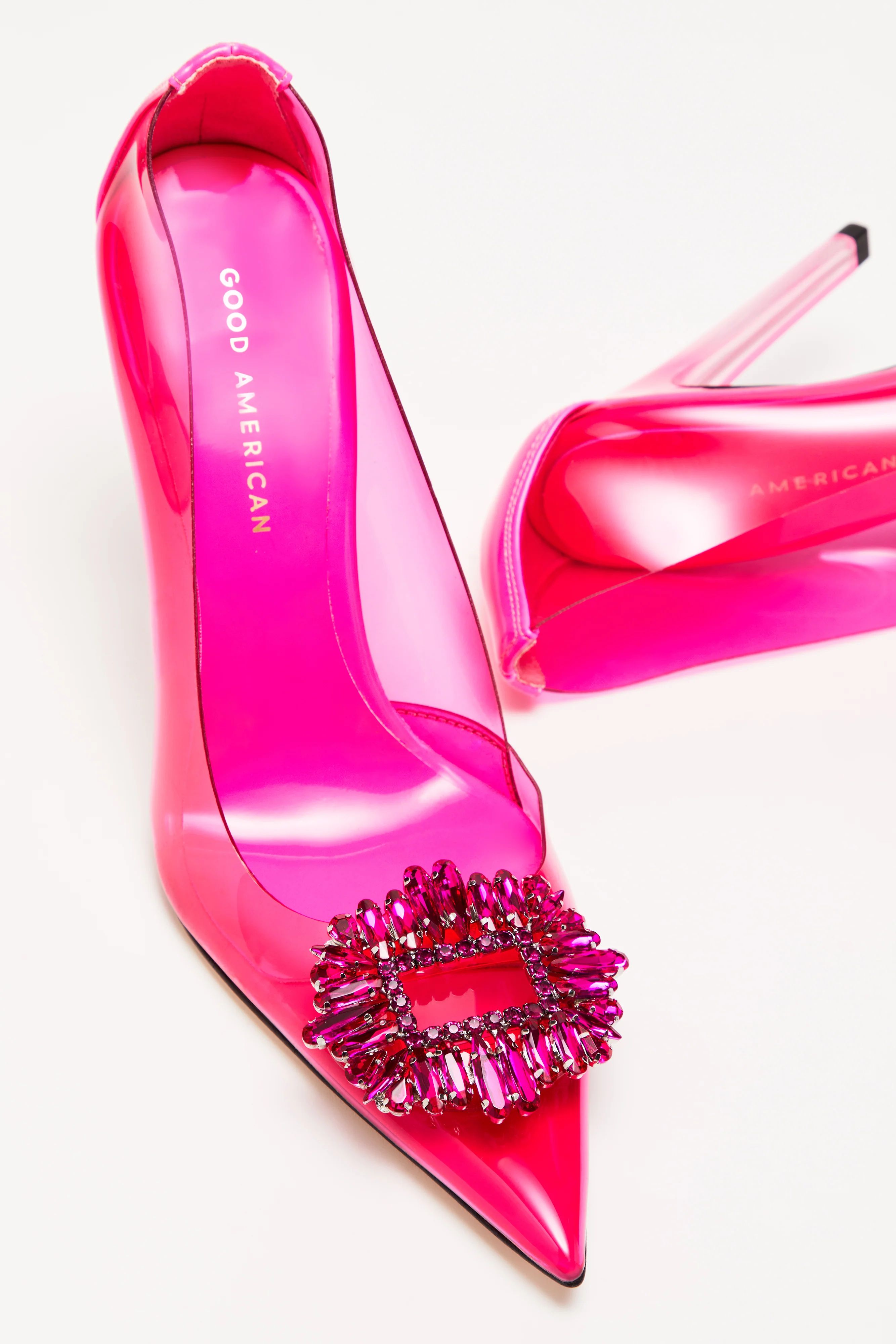 CINDER-F*CKING-RELLA PUMP | HOT PINK002 | Good American