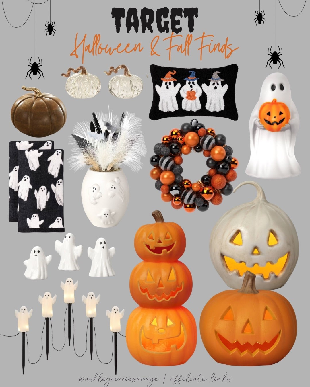 Check out these new Halloween finds from Target!!!! 🧡🎃🤍Absolutely loving these pieces and the versatility of them!!!! ✨✨

#LTKSeasonal #LTKHome #LTKSaleAlert