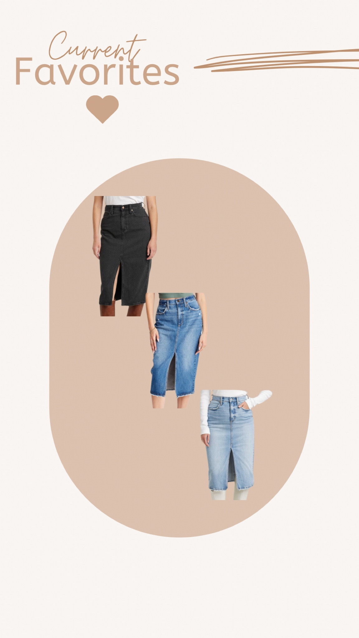 I just bought these three skirts. Fits tts!
