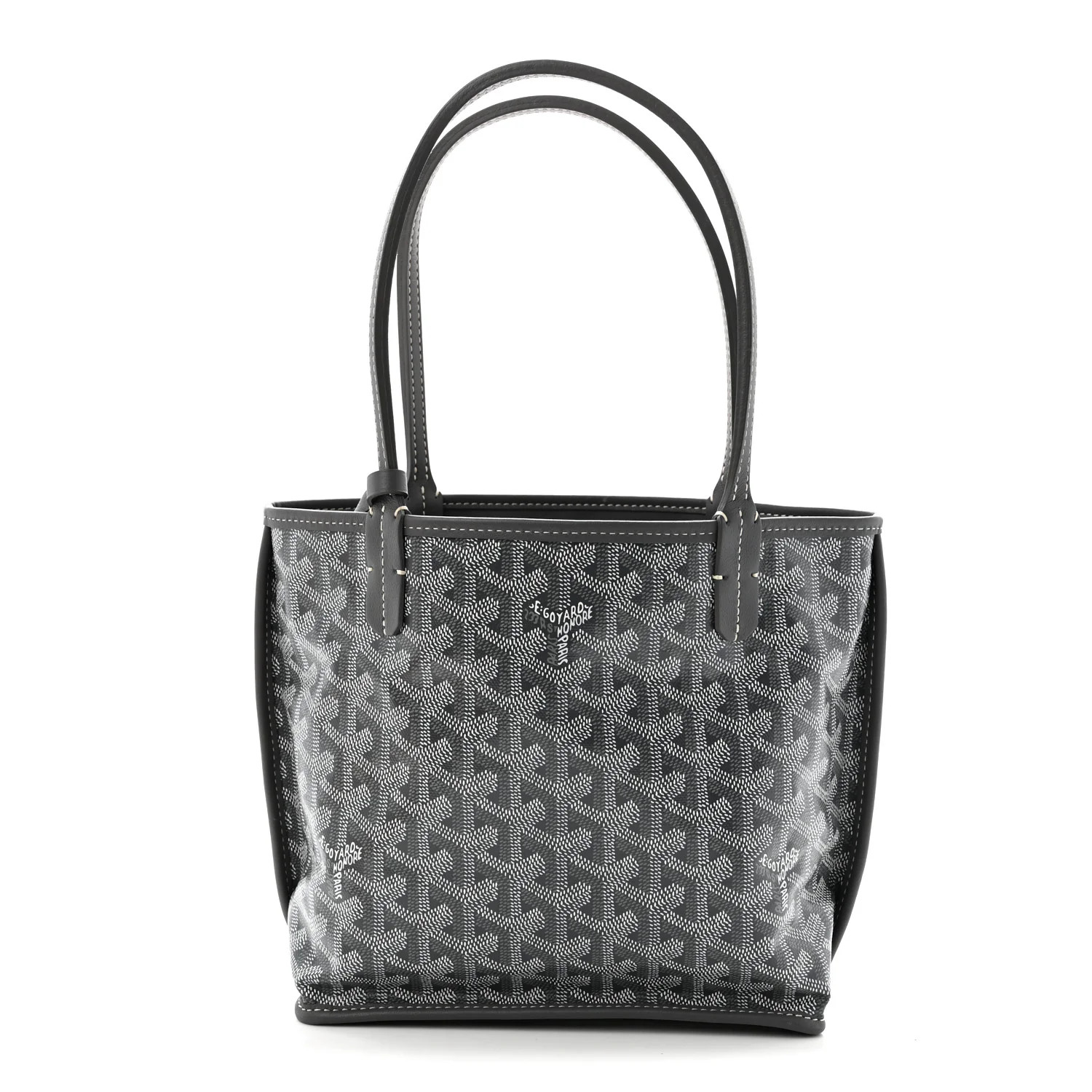 Goyard Goyardine Reversible Mini Anjou Grey 1925115 | FASHIONPHILE (US)