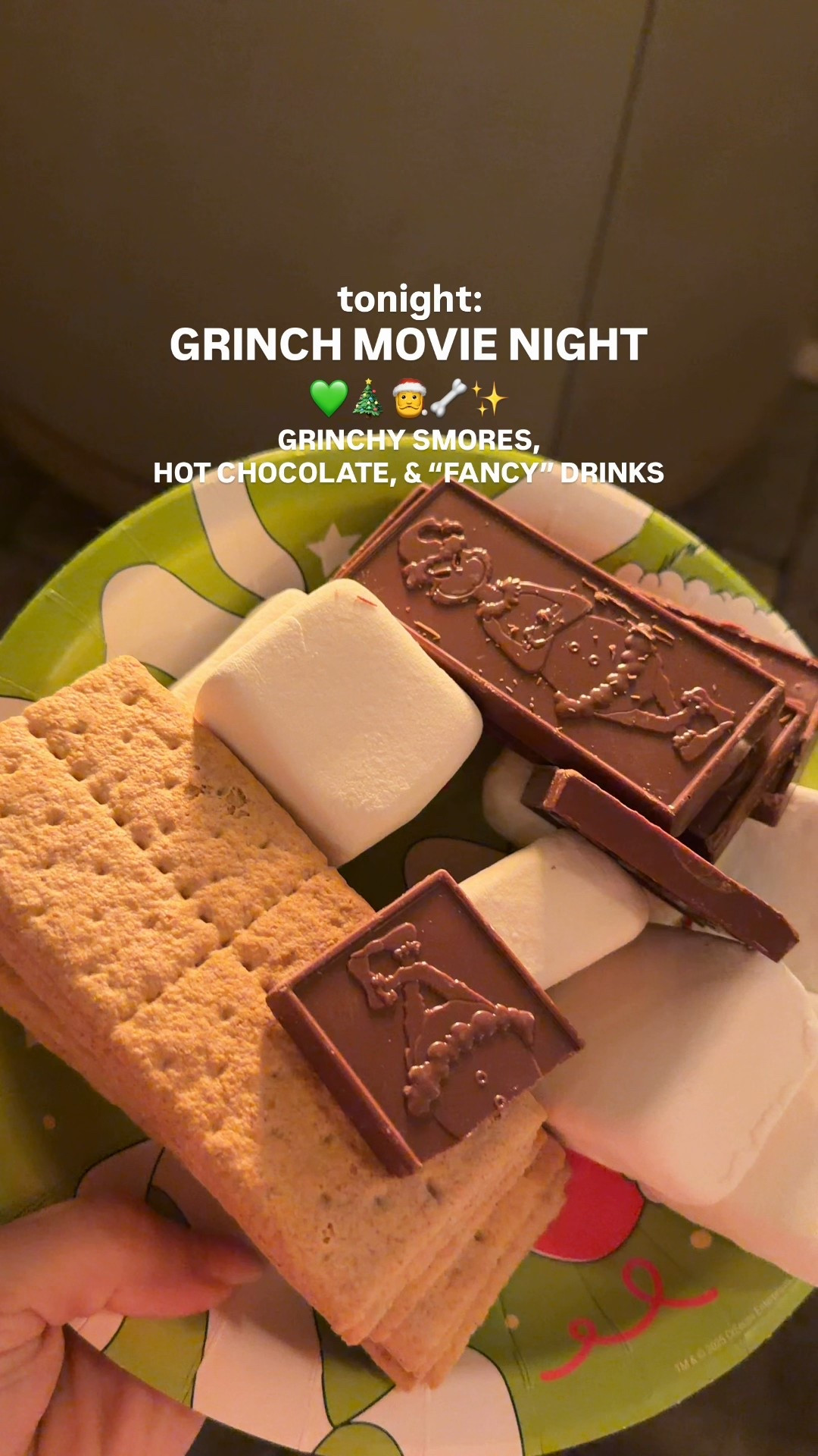 Grinch Hershey’s bars for Grinch s’mores!! 

#LTKKids #LTKmomlife #LTKHoliday