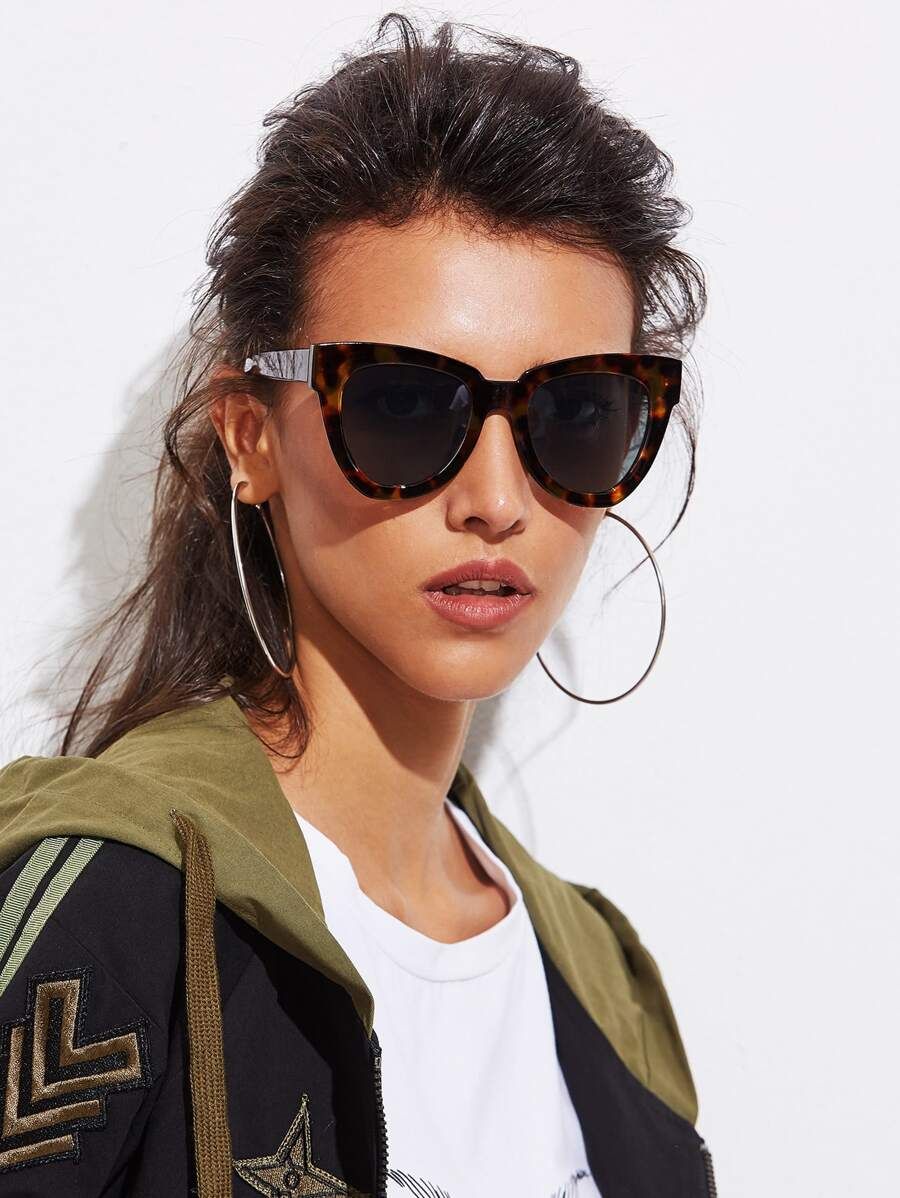 Oversized Cat Eye Sunglasses | SHEIN