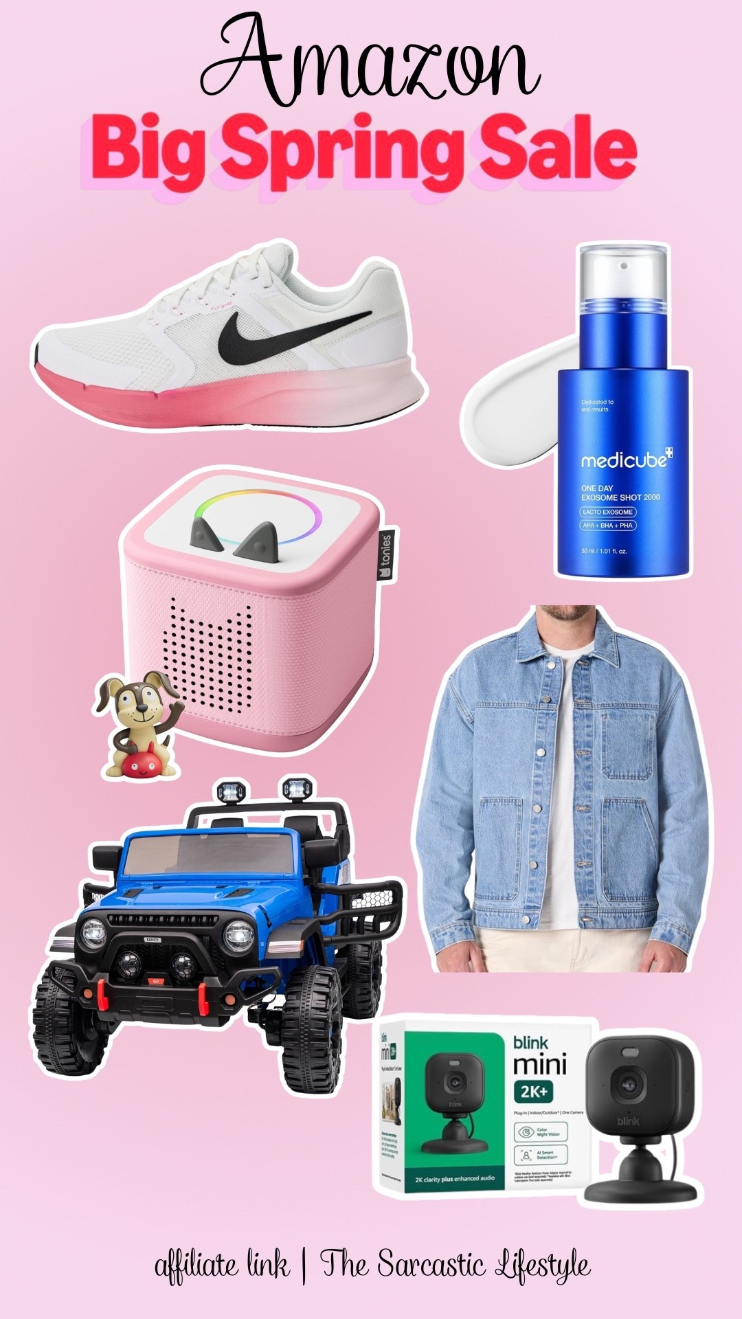 The Amazon Big Spring Sale is HERE!

#AmazonBigSpringSale #AmazonFinds #SpringDeals #SaleSeason #AmazonDeals #SpringShopping #DealsOnDeals #AmazonFavorites #LTKSale #BudgetFinds #SpringRefresh #HomeFinds #FashionDeals #DailyDeals #ShopAndSave

#LTKKids #LTKSaleAlert #LTKmomlife