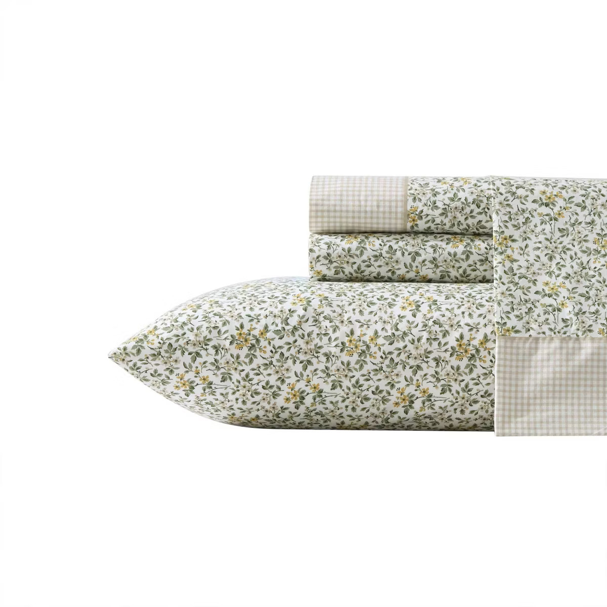 Laura Ashley Sheet Set Tierney Green | Target