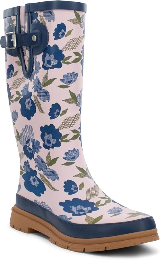 Western Chief Women's Tall Waterproof Rain Boot Outdoor Garden Shoes | Amazon (US)