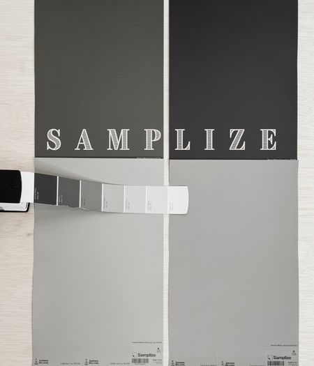 Samplize peel-and-stick samples are simply the best and only way I review paint! Shop your favorite brands on their site and receive samples overnight for a zero-mess application of real paint. Samples shown:

Porpoise SW7047 
Urbane Bronze SW7048
Felted Wool SW9171
Intellectual Gray SW7045

#samplize #peelandstick #paintsamples #paint #sherwinwilliams 

#LTKhome #LTKstyletip