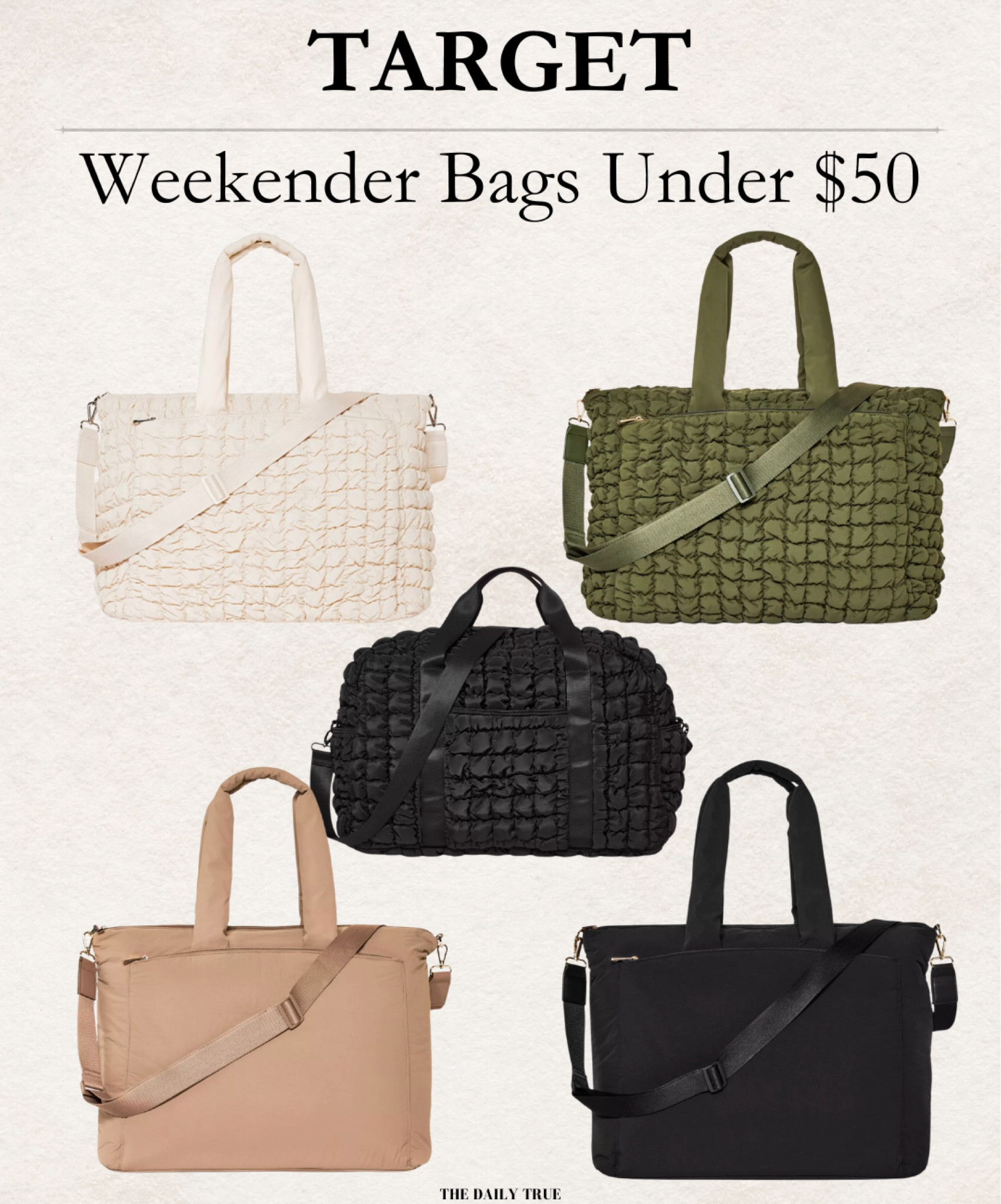 Discount weekender bag under $50 Hotsell Black Friday