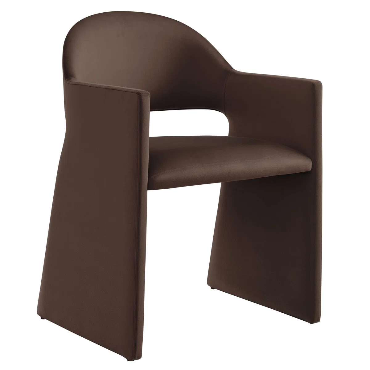 Talia Performance Velvet Dining Armchair | Wayfair North America