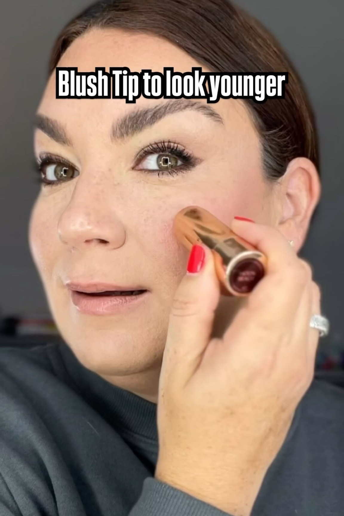 We all want to look younger! I mean who doesn’t? Do you? Blush placement can make a difference! Given your cheeks a more rounded appearance, is more youthful, natural and flattering. That’s why I love the @charlottetilbury Beach Sticks, easy to use and easy to apply! 
#youthful #makeuptutorials

#LTKstyletip #FashionMonth #LTKbeauty