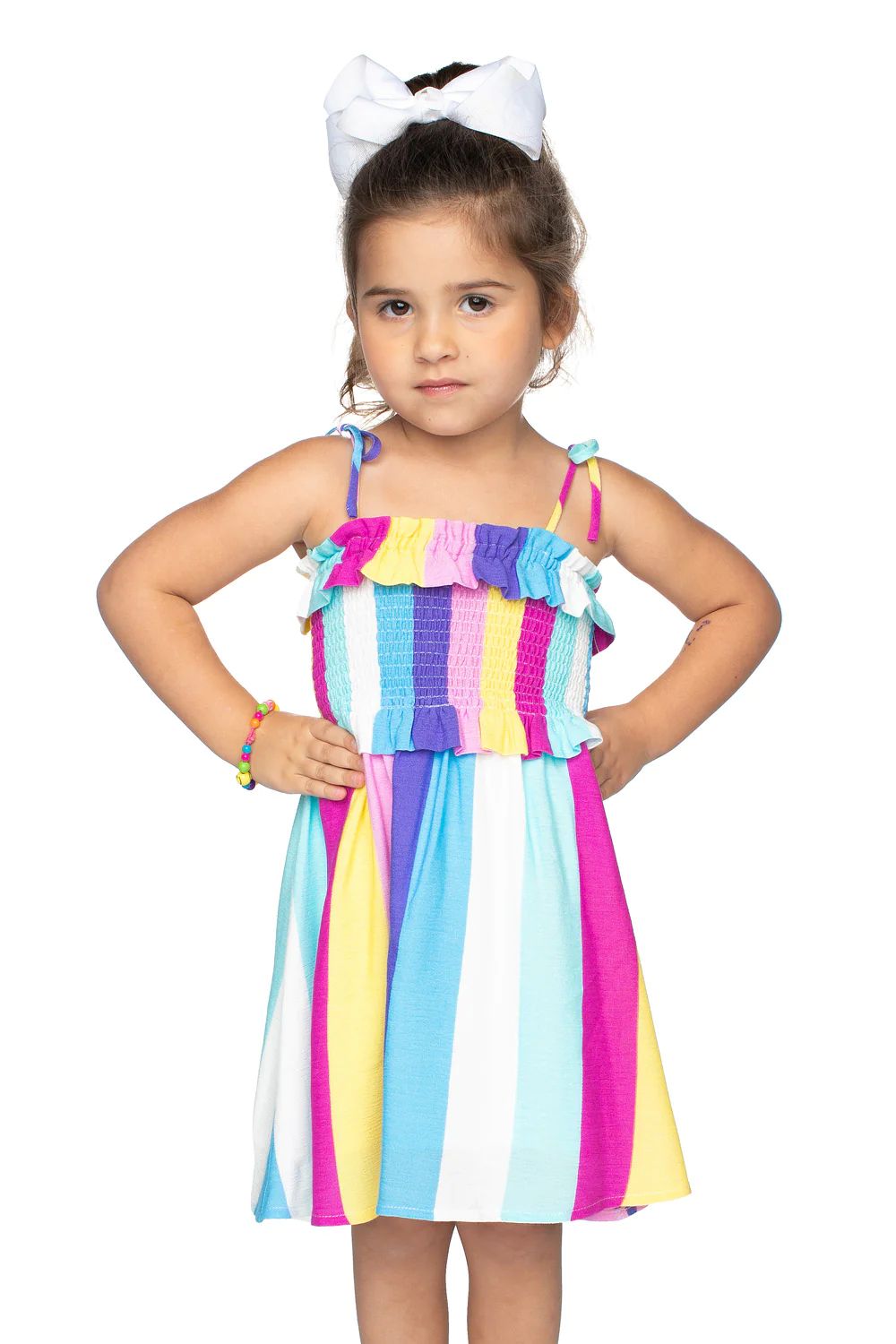 Vivienne Girl's Mini Dress - Carnival | BuddyLove