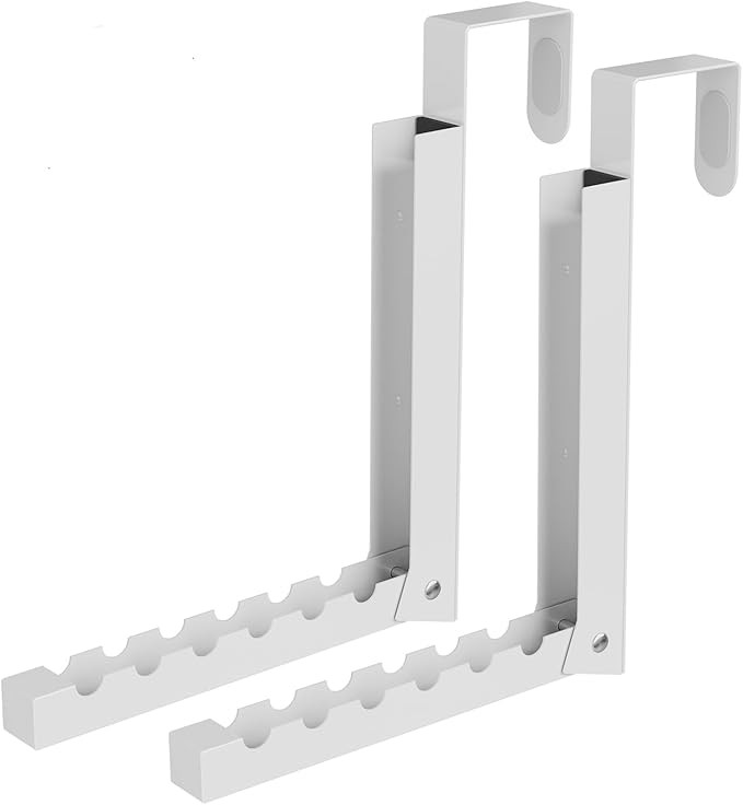 ZMBESUP Over The Door Hanger Folding Clothes Drying Rack, Folding Hanging Coat Rack for Indoor La... | Amazon (US)