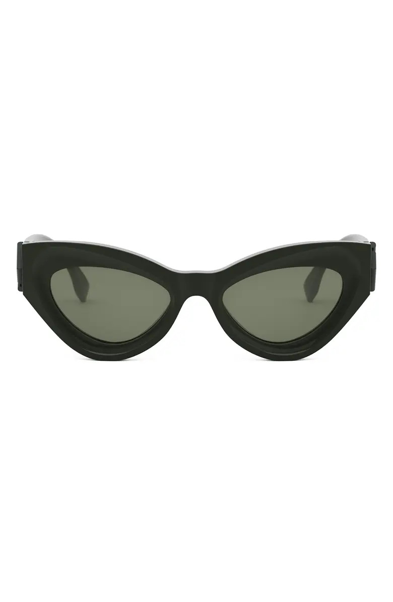 FF Diamonds 52mm Cat Eye Sunglasses | Nordstrom