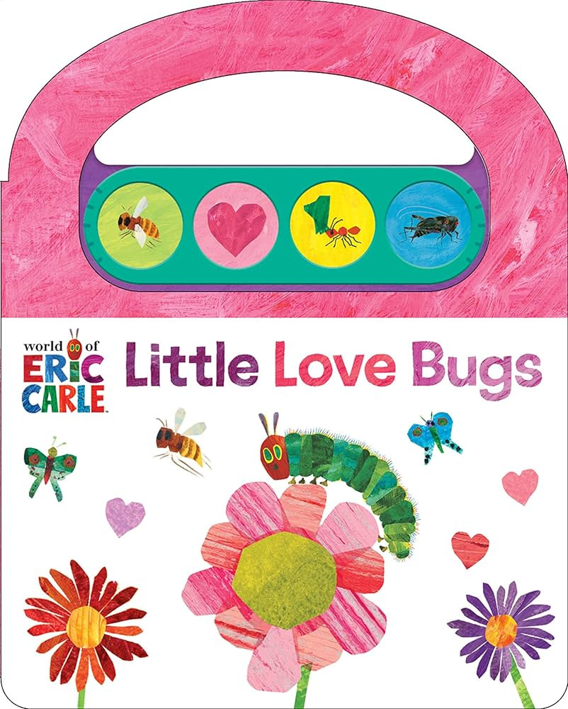 World of Eric Carle, Little Love Bugs Carry Along Handle Sound Book - Perfect Gift for Valentine... | Amazon (US)