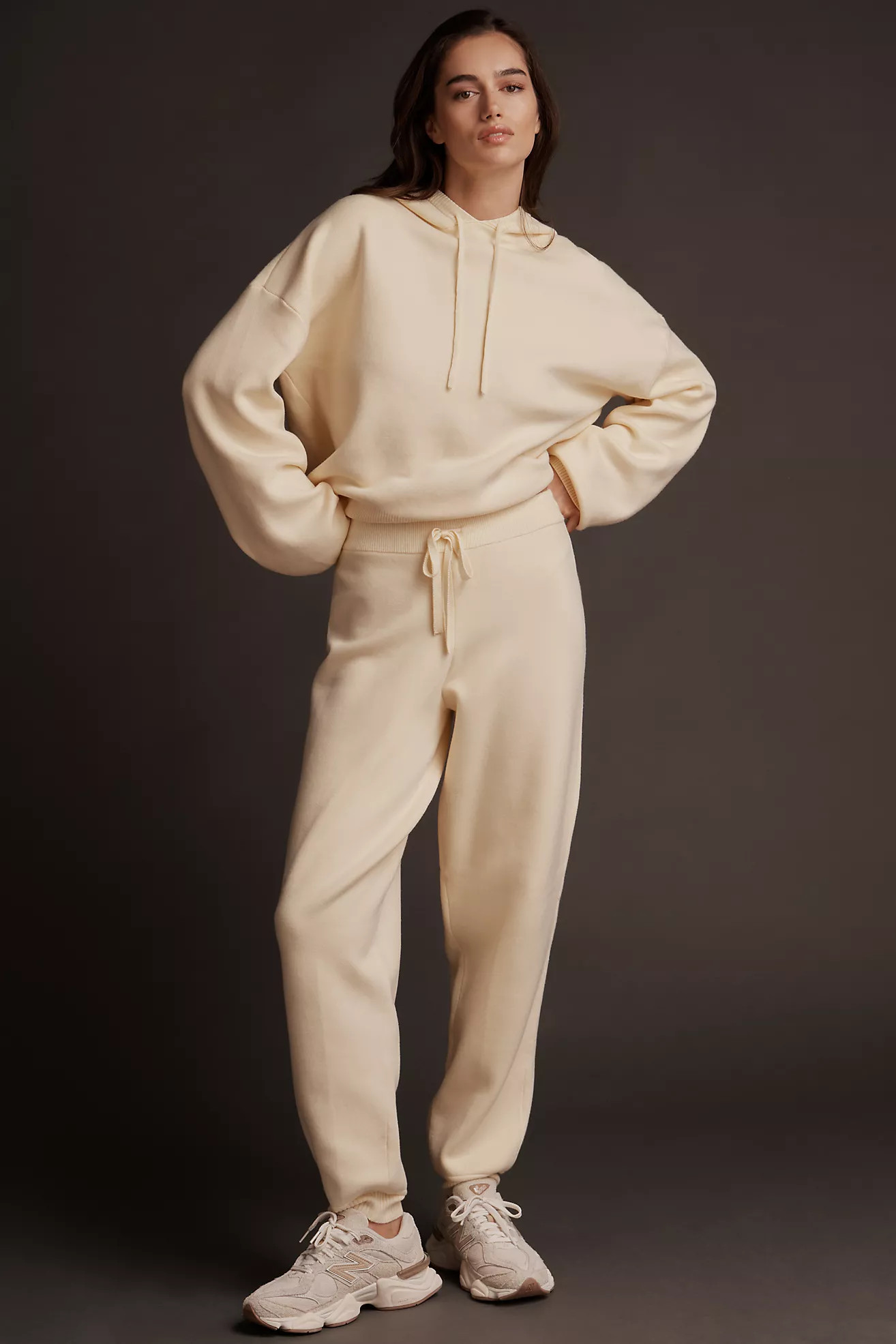 Daily Practice Knit Barrel Pants | Anthropologie (US)