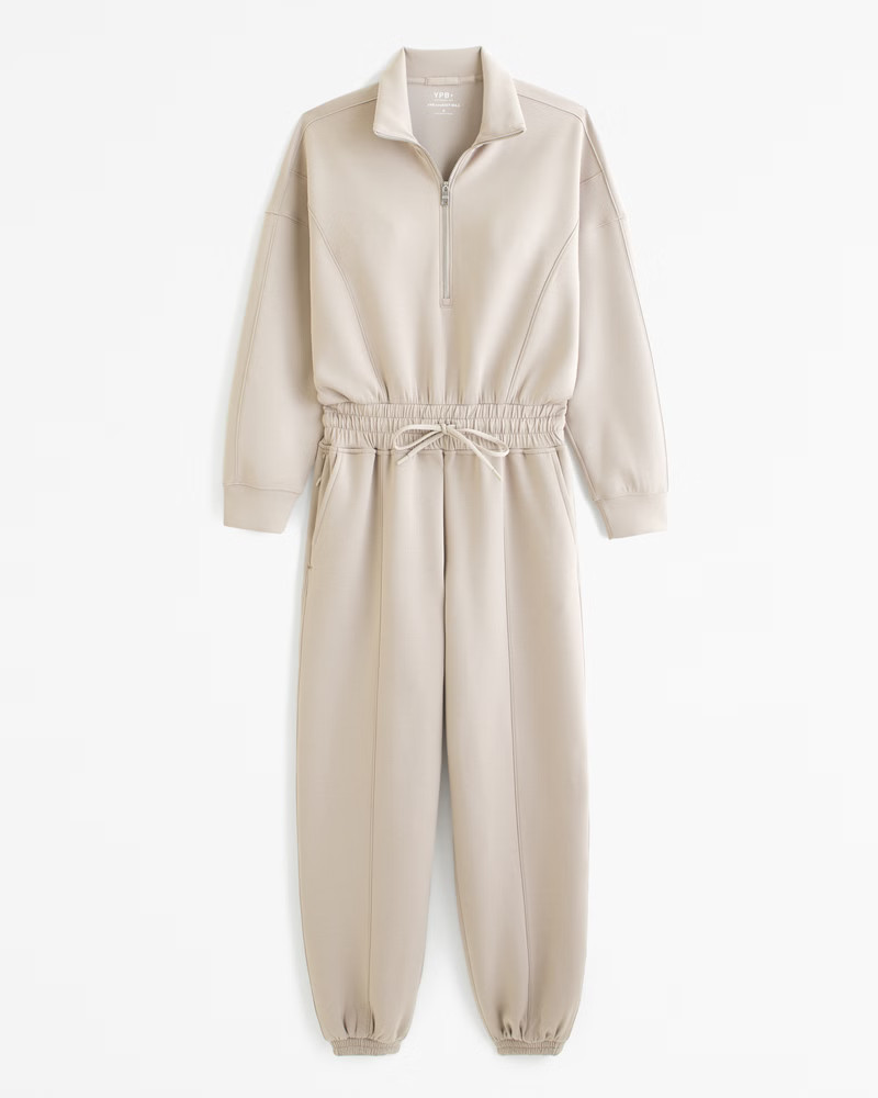 YPB neoKNIT Long-Sleeve Jumpsuit | Abercrombie & Fitch (US)