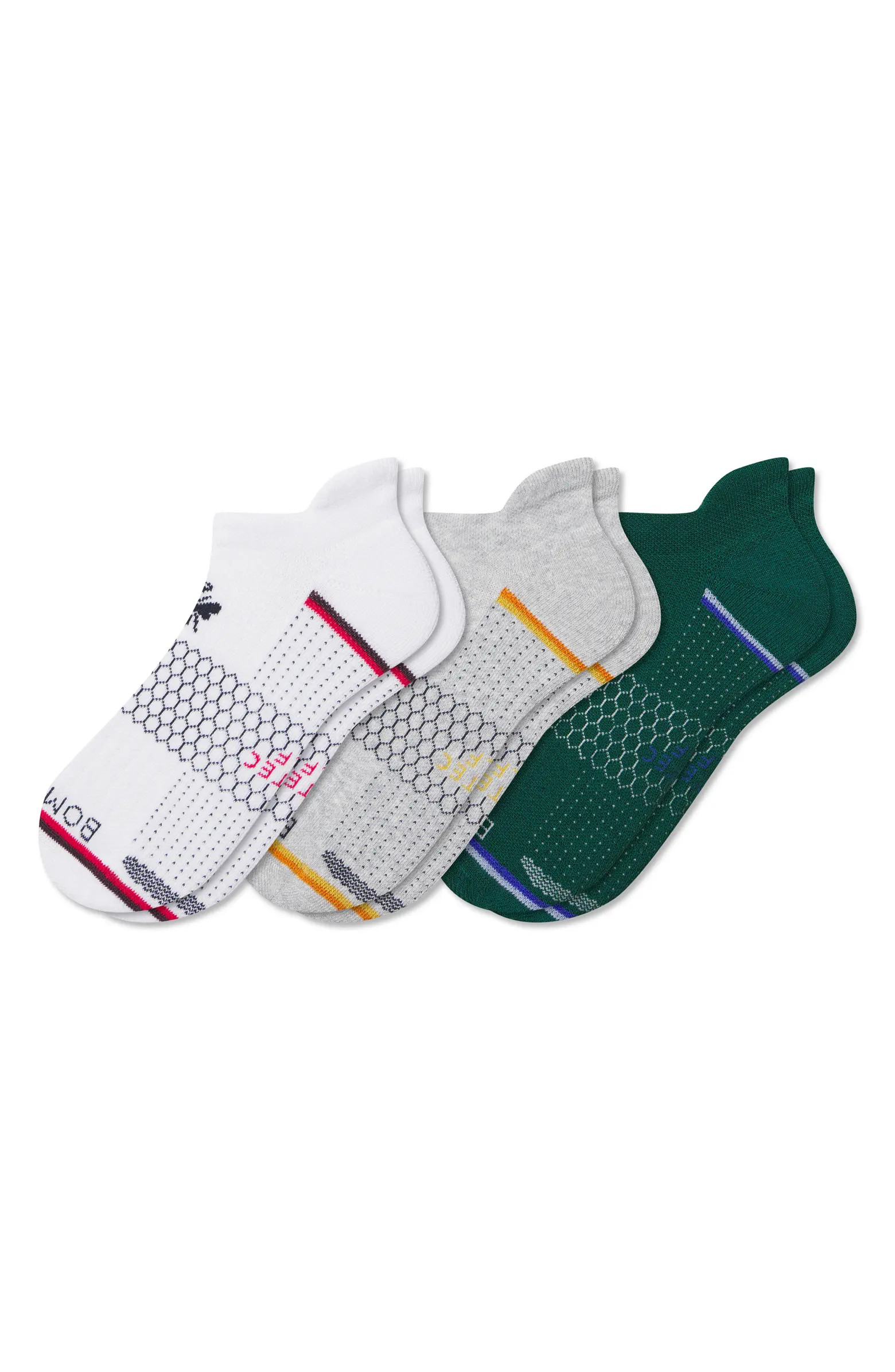 Assorted 3-Pack Stripe Ankle Socks | Nordstrom