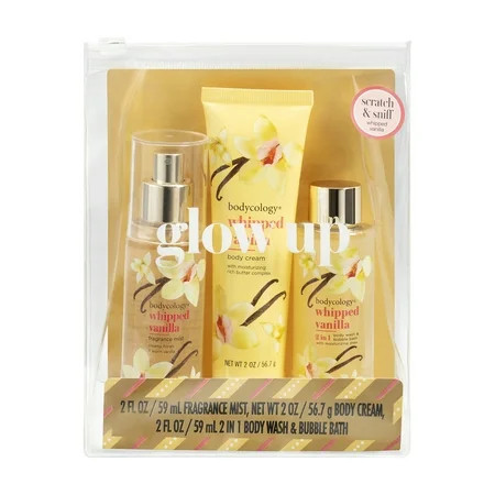 Bodycology Whipped Vanilla Body Care Gift Set, 3 Piece | Walmart (US)