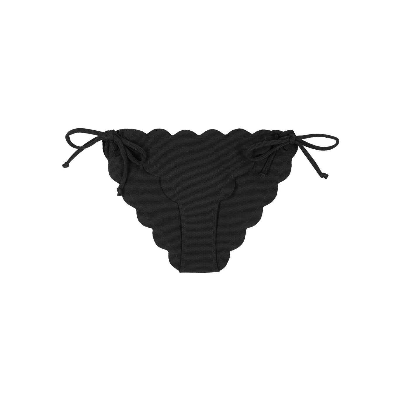Marysia Mott Scalloped Bikini Briefs, Bikini Briefs, Black - M | Harvey Nichols (Global)