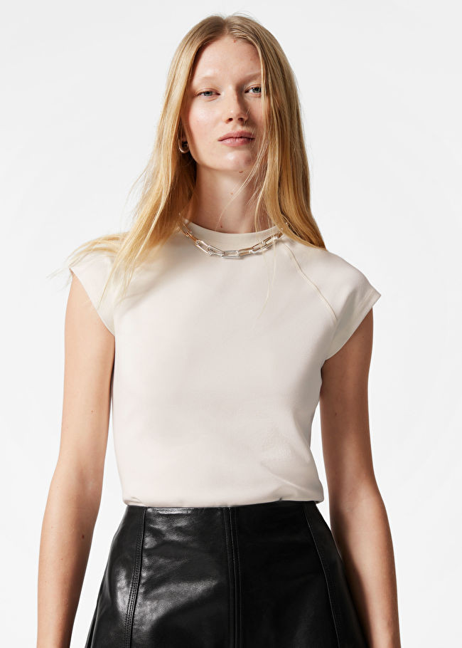 Cap-Sleeve T-Shirt | & Other Stories UK
