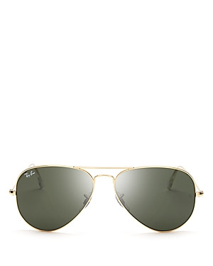 Ray-Ban Unisex Classic Aviator Sunglasses, 55mm | Bloomingdale's (US)