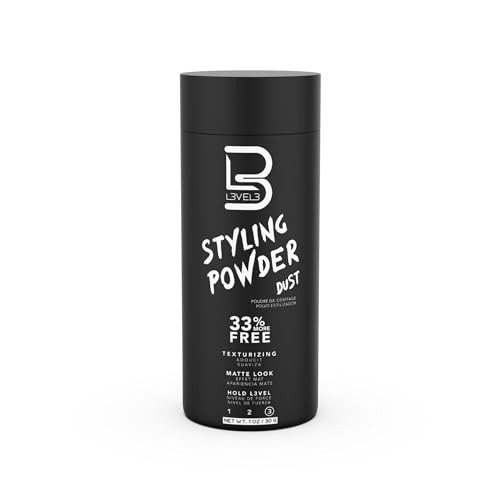 L3 Level 3 Styling Powder - Natural Look Mens Powder - Easy to Apply with No Oil or Greasy Residu... | Amazon (US)