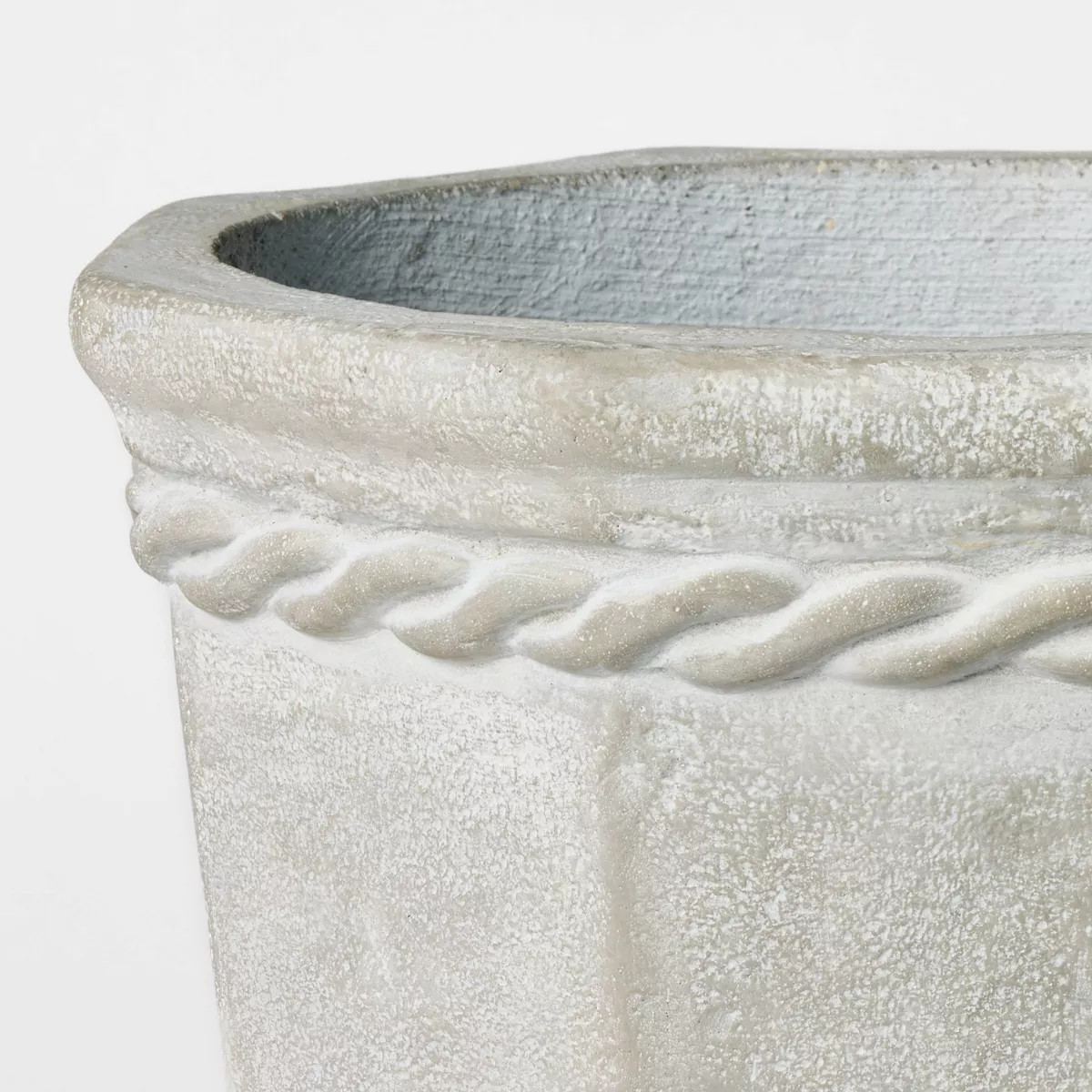 Octagon Concrete Planter Gray - Threshold™ designed with Studio McGee | Target