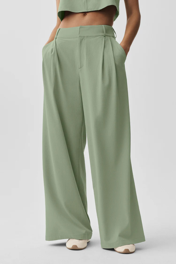 High-Waist Dreamscape Trouser (Regular) | Alo Yoga