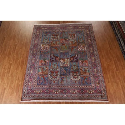 One-of-a-Kind Roj Hand-Knotted 1970S 9'10" X 12'0" Wool Area Rug in Multi | Wayfair North America