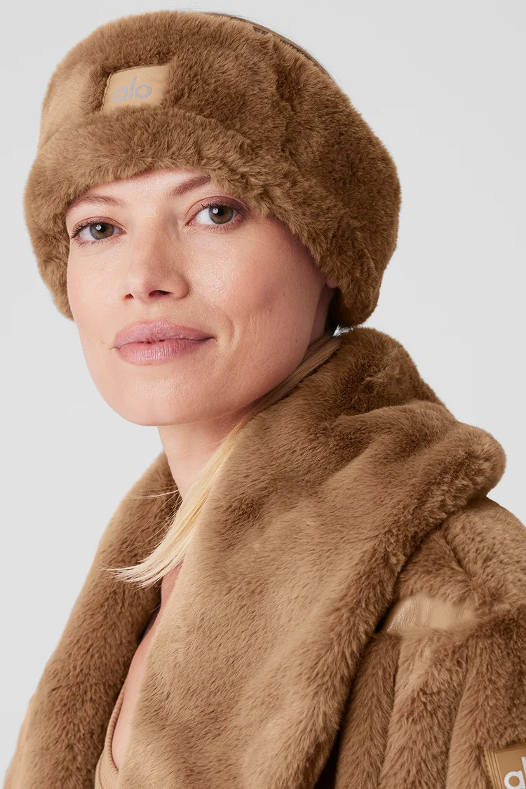 Faux Fur Ear Warmers | Alo Yoga