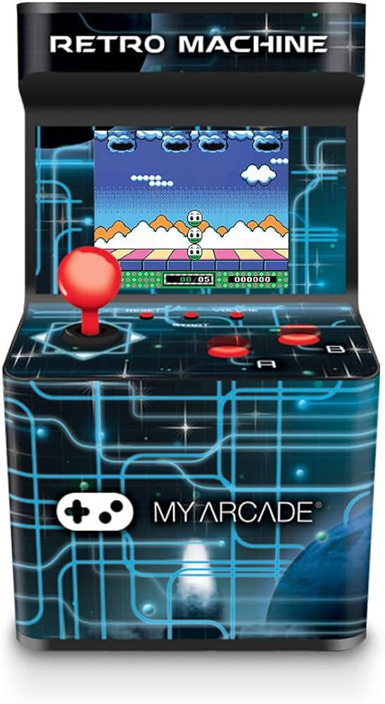 My Arcade Retro Machine Playable Mini Arcade: 200 Retro Style Games Built In, 5.75 Inch Tall, Pow... | Amazon (US)