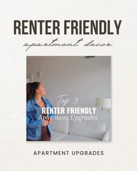 Three easy ways to upgrade your apartment in a renter friendly way! 🏠✨ lighting, table, home, lamp, rug, heater, wall light, wall art, couch

#LTKSeasonal #LTKHome #LTKVideo