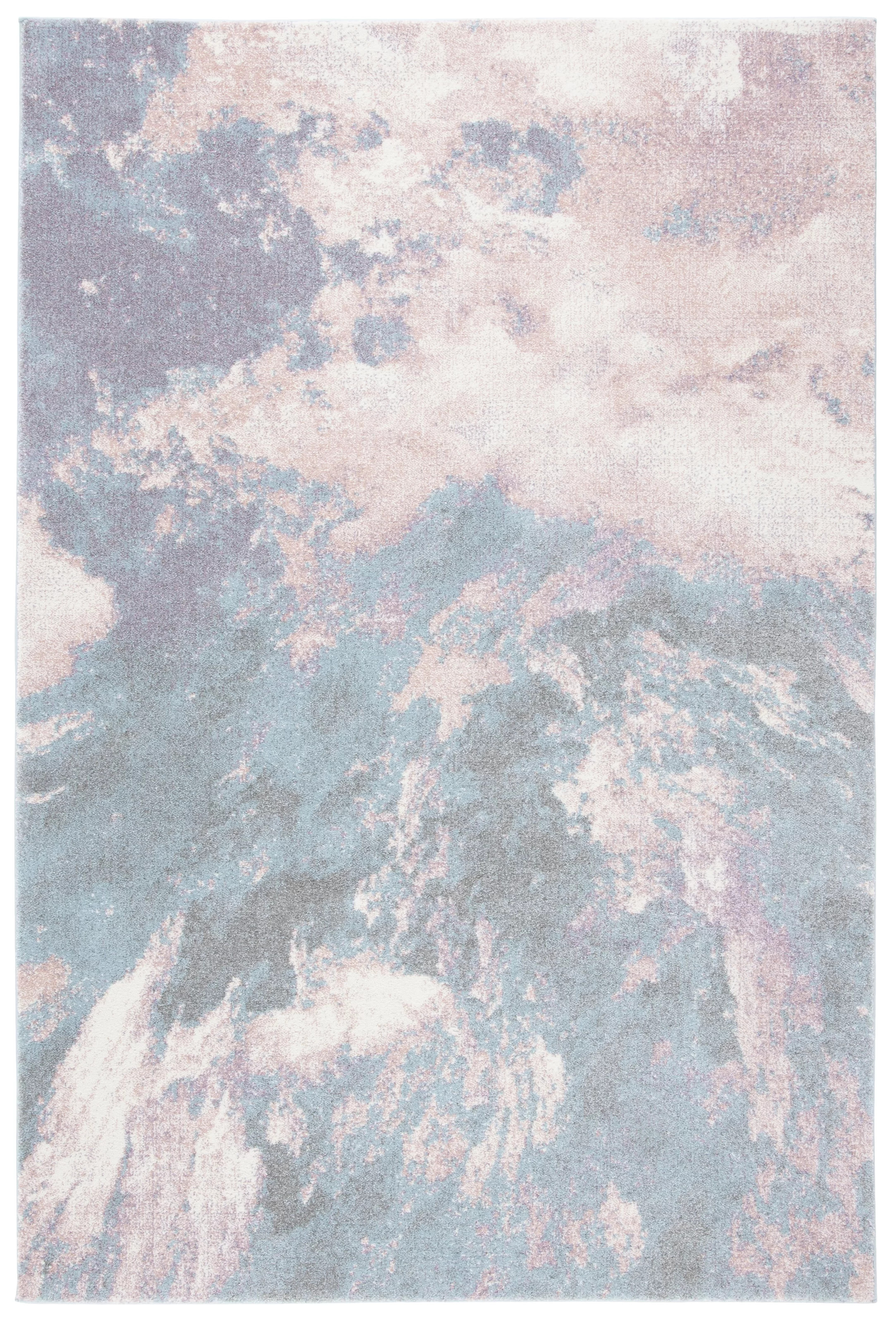 Bellflower Performance Pink/Blue Rug | Wayfair North America