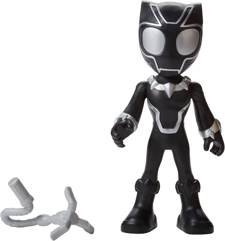 Spidey and His Amazing Friends Supersized Black Panther Marvel Action Figure, 9-inch, Preschool S... | Amazon (US)