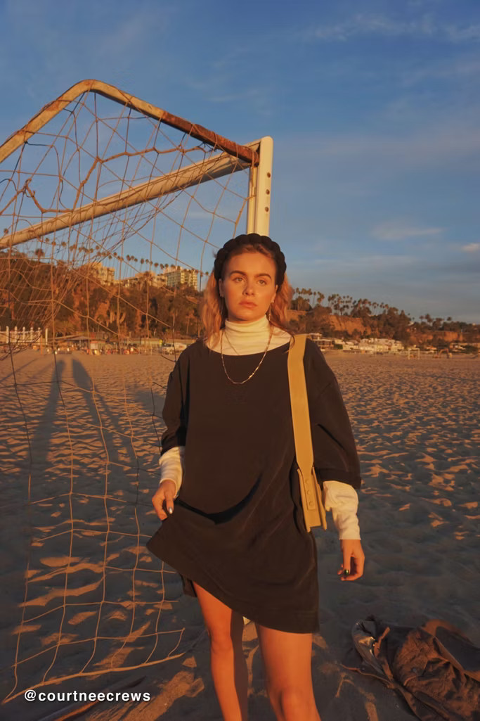 UO Torino Sweatshirt Mini Dress | Urban Outfitters (US and RoW)