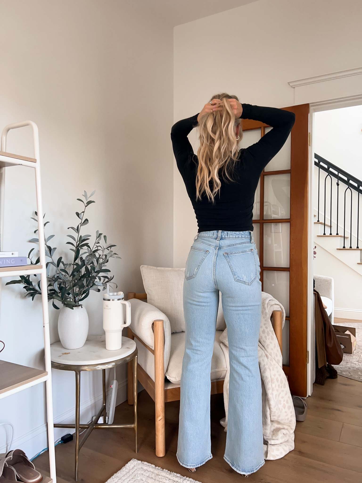 Fav flare jeans! Wearing size 25 curve love. MEGA SALE!🔥

#LTKstyletip #LTKfindsunder100 #LTKSeasonal