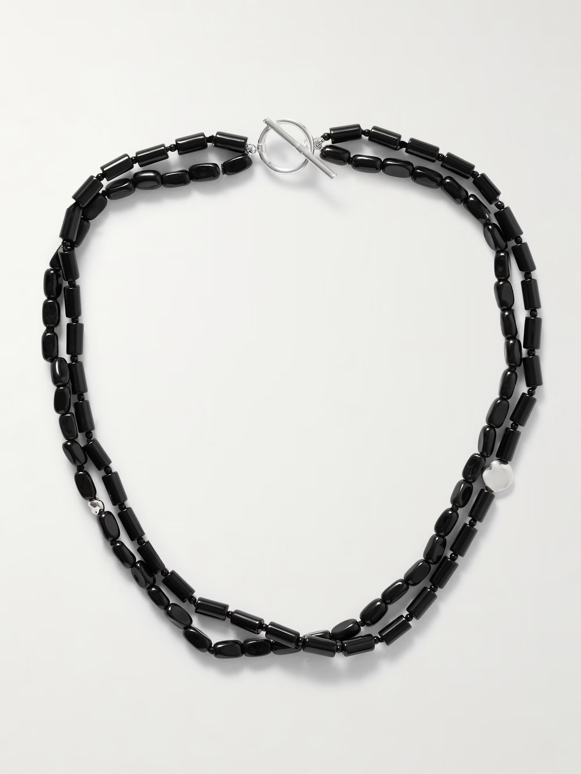 Willa sterling silver onyx necklace - black - One Size | NET-A-PORTER (UK & EU)